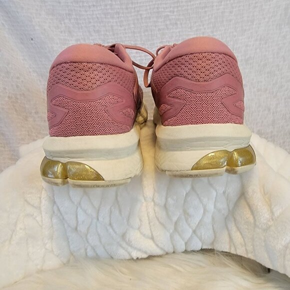 Women's ASICS GT 1000 10 Running Shoes Pink Cushioned Sneaker Athleisure Sz 10 - Picture 9 of 15
